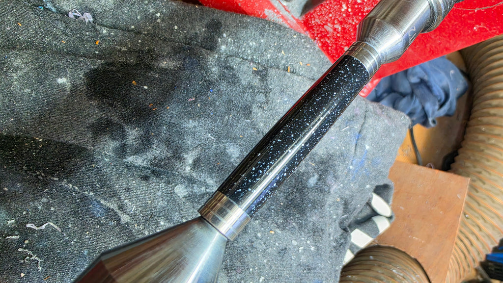 Handmade Scirocco Granite Corian twist Rollerball pen