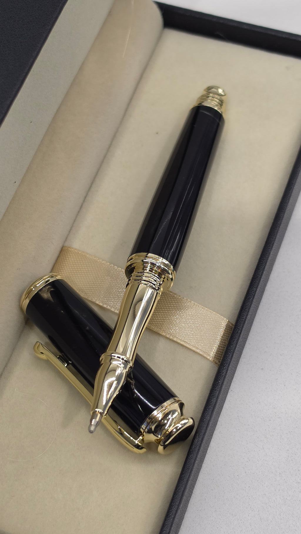 Black and Gold Rollerball Pen