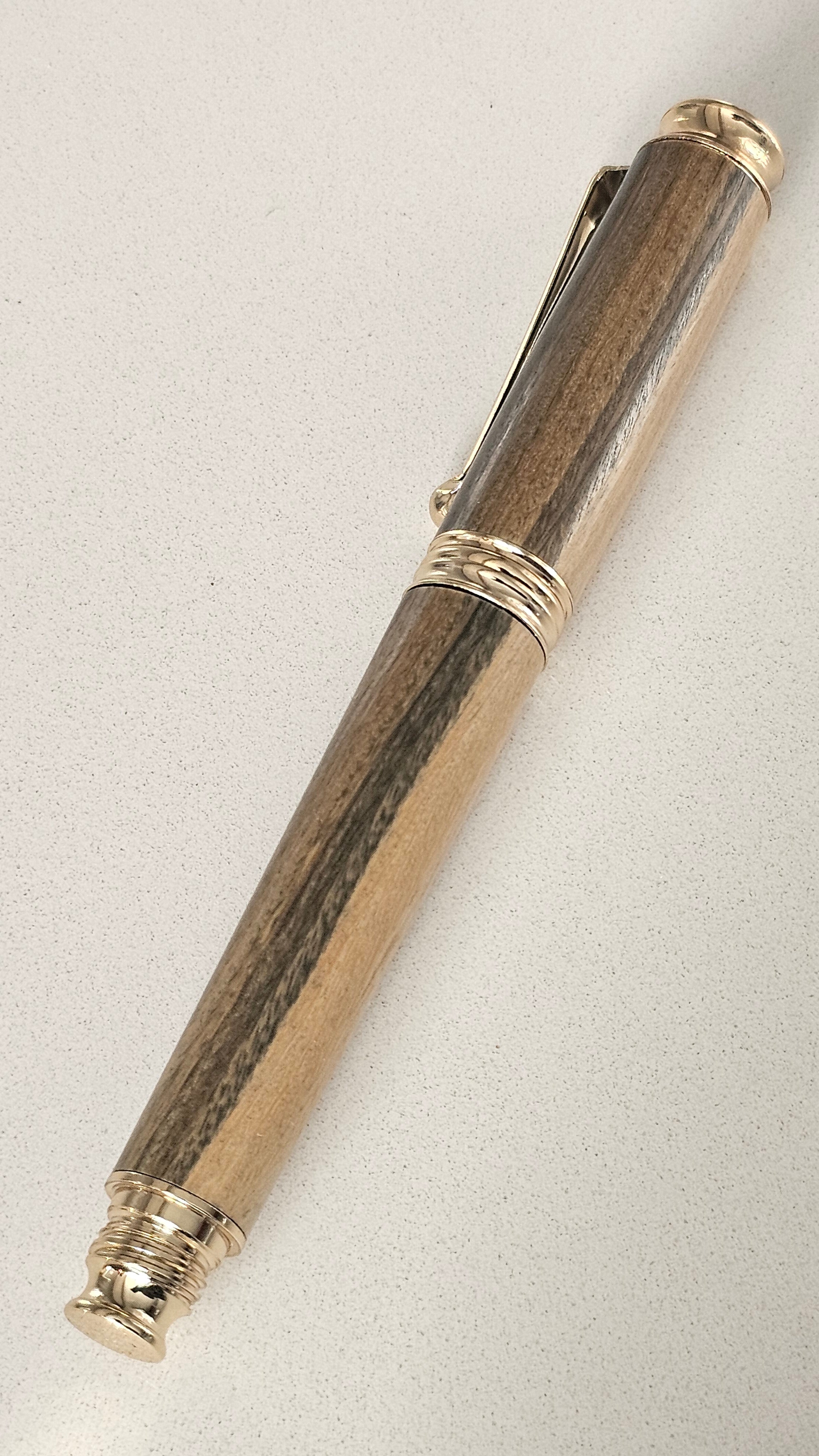 The Laburnum Heritage Fountain Pen in Gold