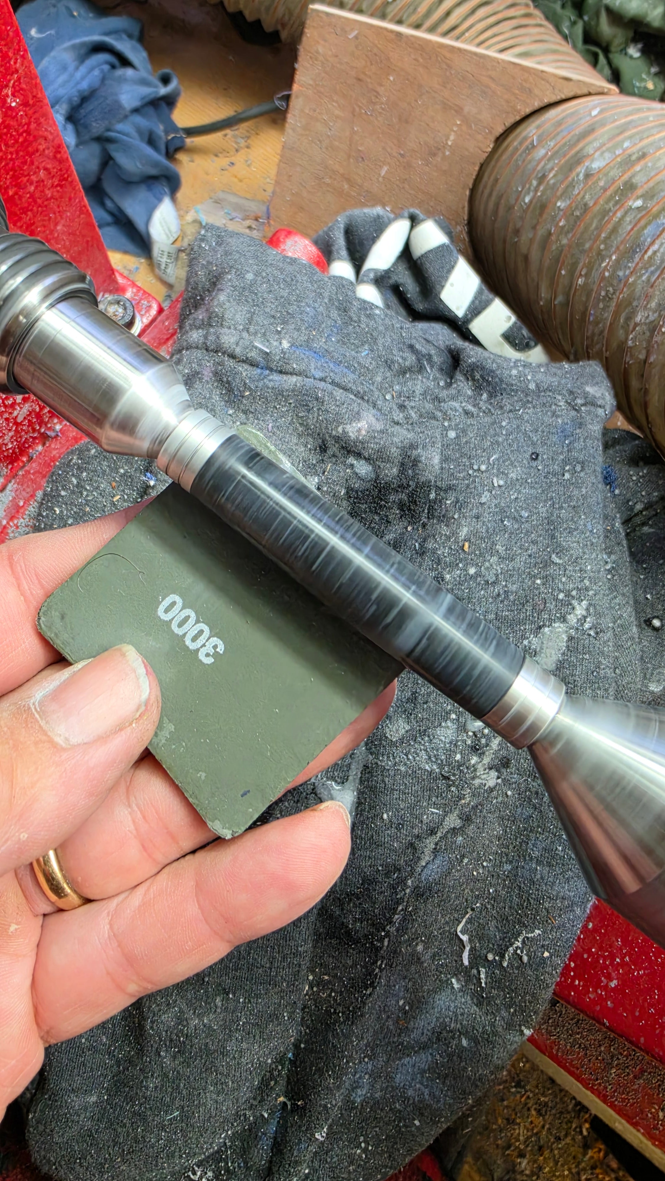 Handmade Scirocco Granite Corian twist Rollerball pen