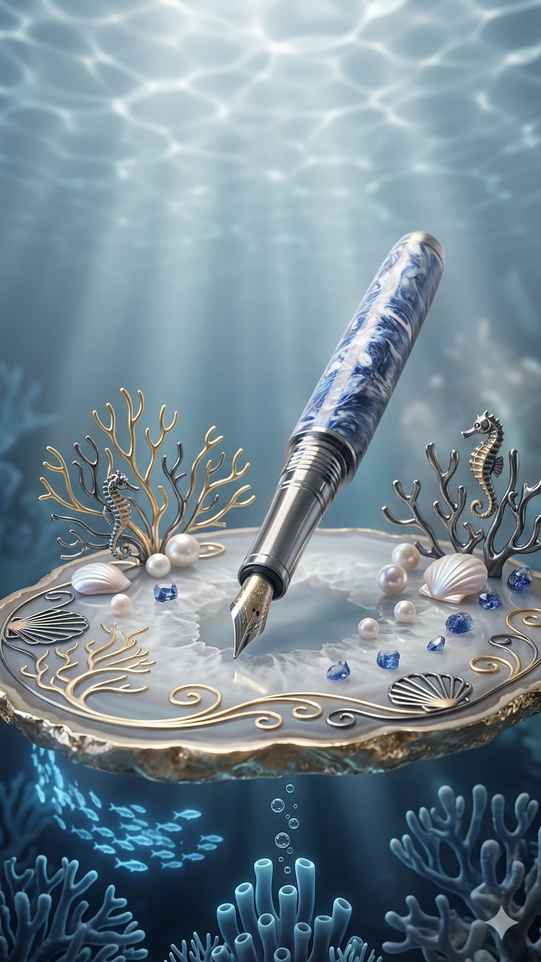 Deep Sapphire Fountain Pen
