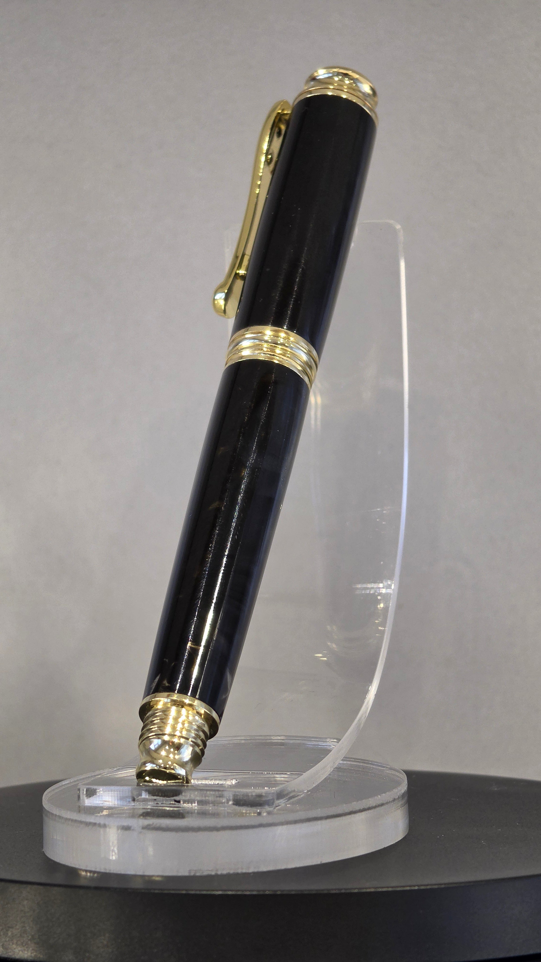 Black and Gold Rollerball Pen