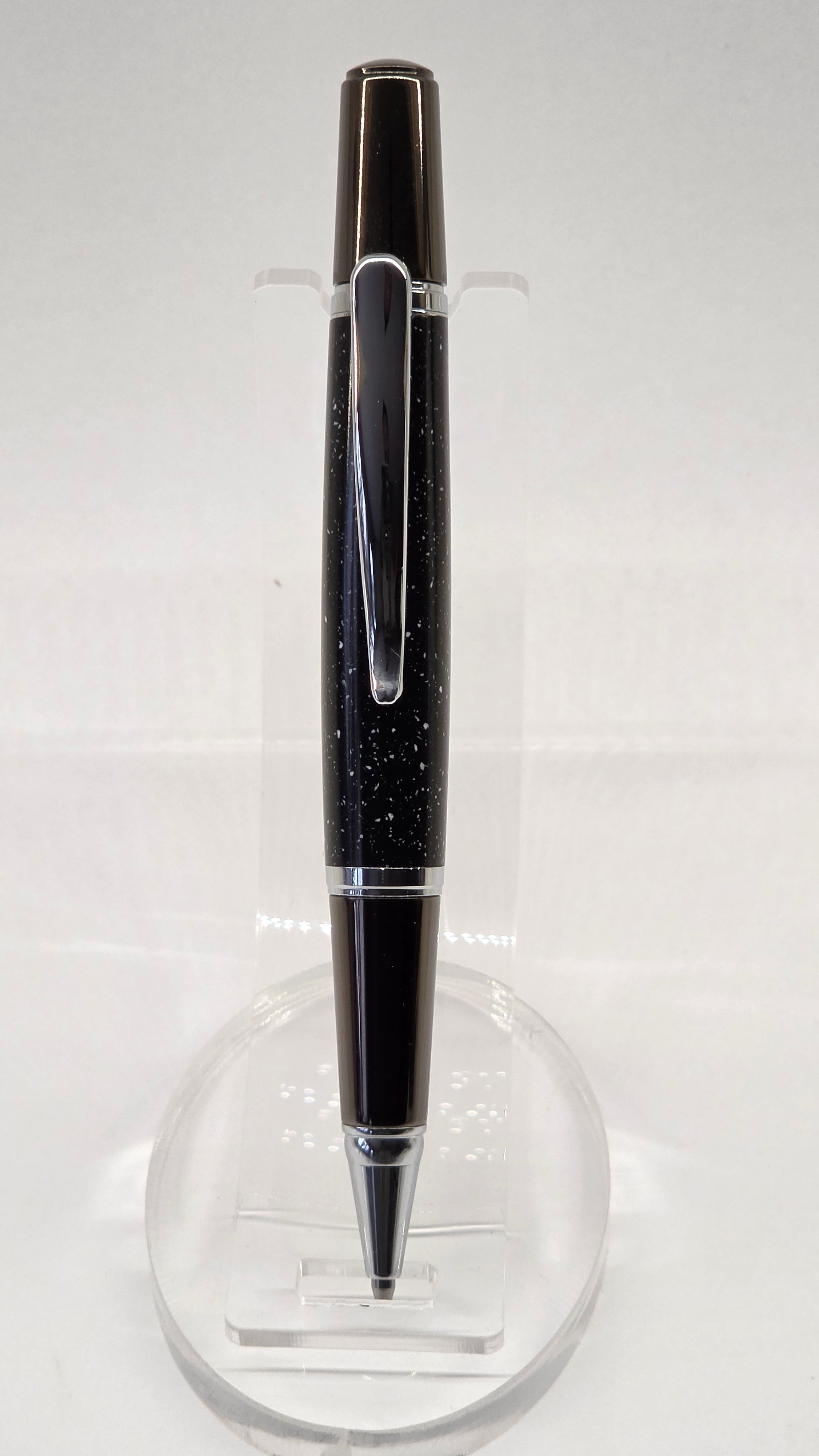 Handmade Scirocco Granite Corian twist Rollerball pen