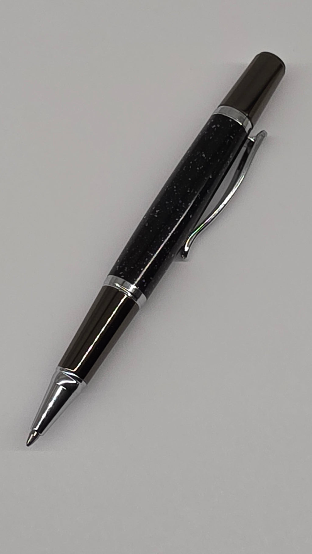 Handmade Scirocco Granite Corian twist Rollerball pen