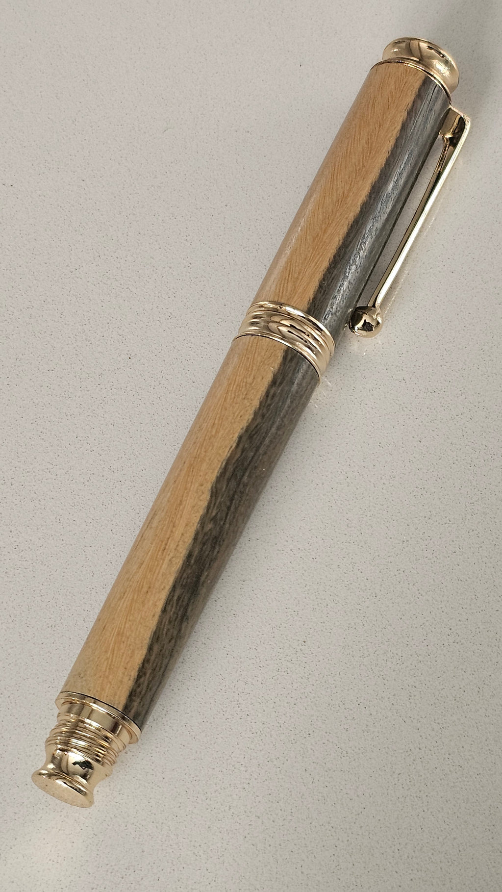 The Laburnum Heritage Fountain Pen in Gold